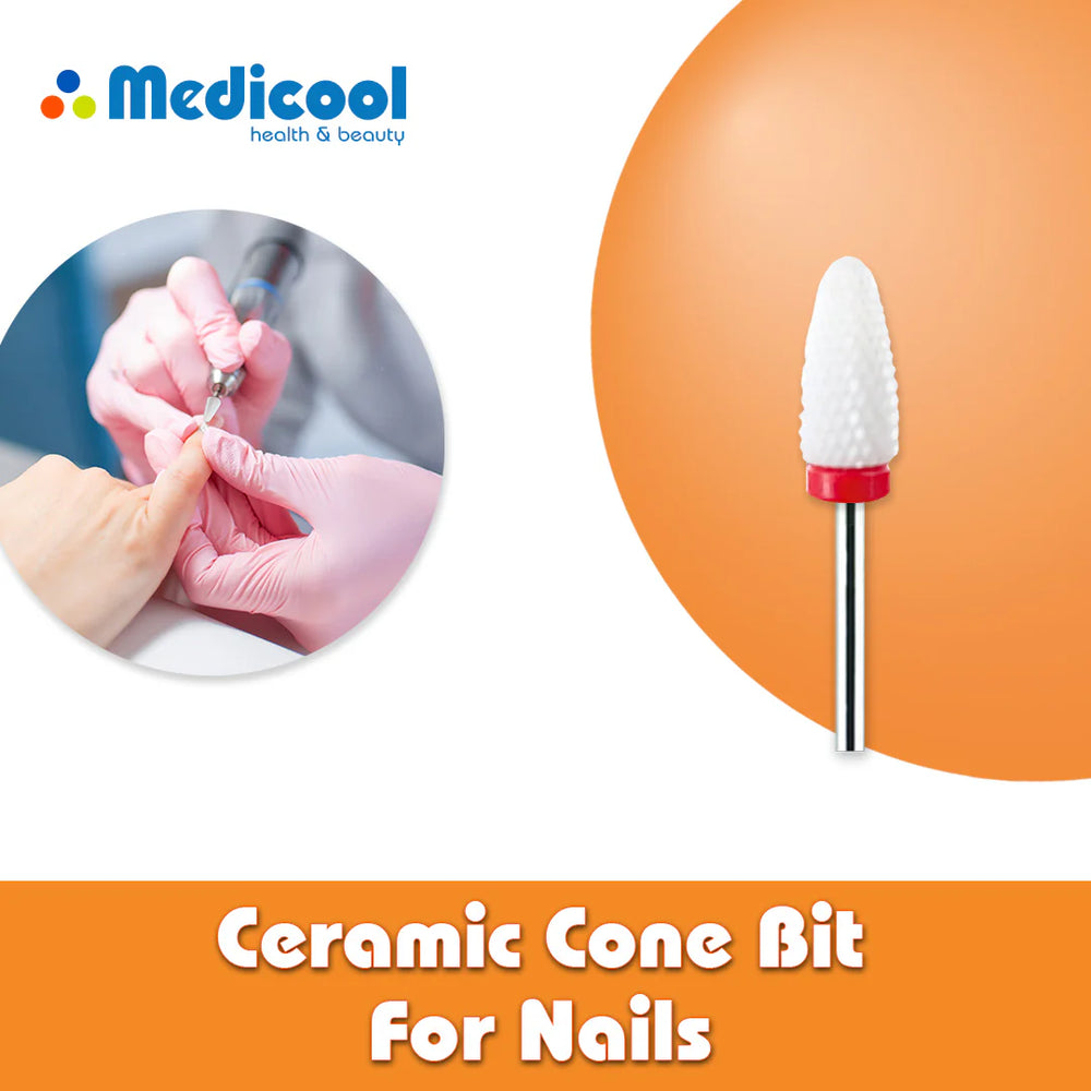 Medicool Ceramic Cone for Nails Red CC18F