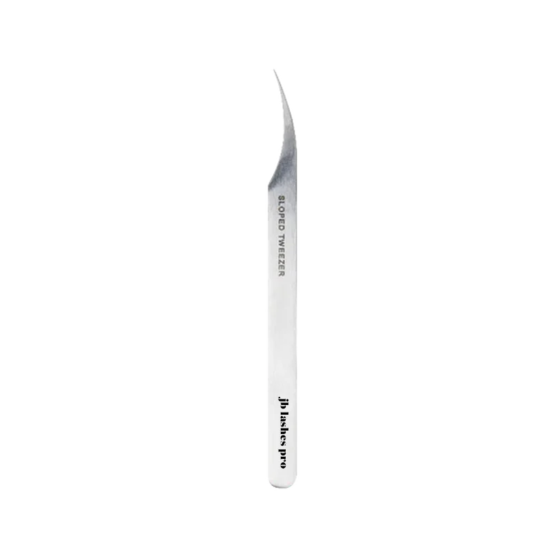 JB Pro-Sloped Tweezers, Stainless Steel JBA1003