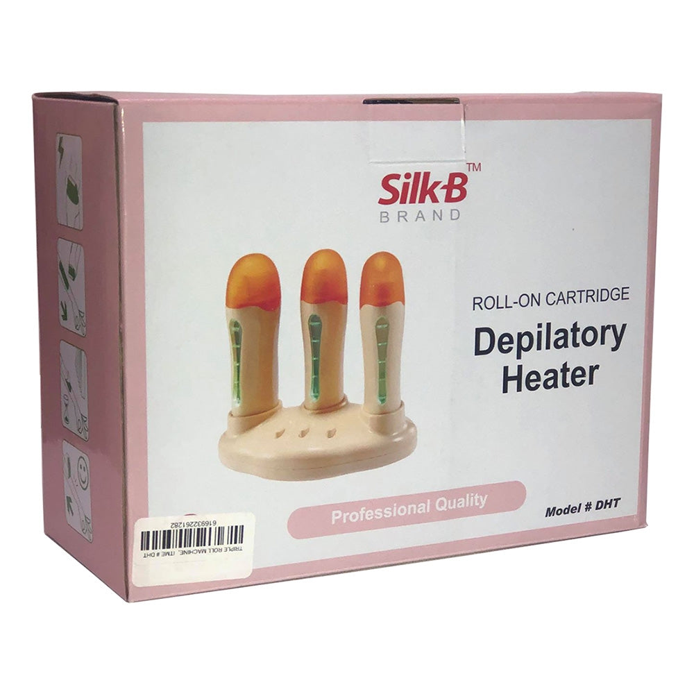 Silk B Depilatory Triple Wax Heater w-Base CSA Approved DHT