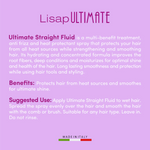 Lisap Ultimate Straight Fluid 125ml LK-627A